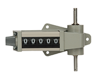 7434 Series Worm Drive Totalizer