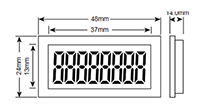 7999F8-302 MicroMITE Series Totalizing Counter