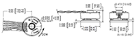 Dimensional Drawing for F15 Servo Duty Encoder for Stepper and Small Servo Motor