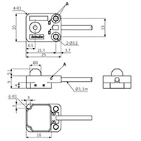 BS5-P Series Push-Button Type Photomicro Sensor