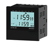 LE7M-2 Series Width 72 x Height 72 Millimeter (mm) Liquid Crystal Display (LCD) Week/Year Digital Timers
