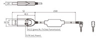 Dimensional Drawing for SCM Series Serial Communication Converters