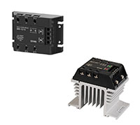SR2/SR3/SRH2/SRH3 Series 2/3-Phase Solid State Relay (SSR) with Detachable/Integrated Heatsink