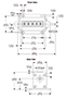 Dimensional Drawing for 7268 Series High Speed Non-Reset Counter
