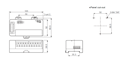 Dimensional Drawing for ARD-A Series DeviceNet Analog Remote Input/Output (I/O) Modules
