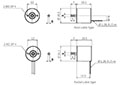 Dimensional Drawing for E18 Series 18 Millimeter (mm) Diameter Incremental Rotary Encoders