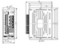 Dimensional-Drawing-for-MD5-HD14-Series-Micro-step-5-Phase-Stepper-Motor-Drivers