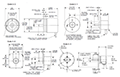 Dimensional Drawing for E14 Series Light Duty Miniature Encoder