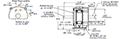 Dimensional Drawing for H56 Series Heavy-Duty Incremental Encoder