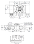 Dimensional Drawing for HSD35 Series Hazardous Duty Encoder