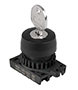 S2KR Series 22/25 Millimeter (mm) Diameter Round Key Selector Switches