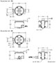 Dimensional Drawing for RI64 Series Incremental Encoder