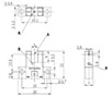 Dimensional Drawing for BS4 Series Groove-Depth 9 Millimeter (mm) Photomicro Sensor with Built-In Connector