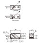 Dimensional Drawing for BY Series Photoelectric Sensor with Synchronous Detection