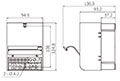 Dimensional Drawing for SPC Series Single-Phase Power Controller