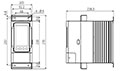 Dimensional Drawing for SPRM Series Multi-Channel Power Controller
