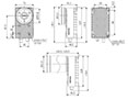 Dimensional Drawing for VC Series External Illumination 5M Monochrome Smart Cameras